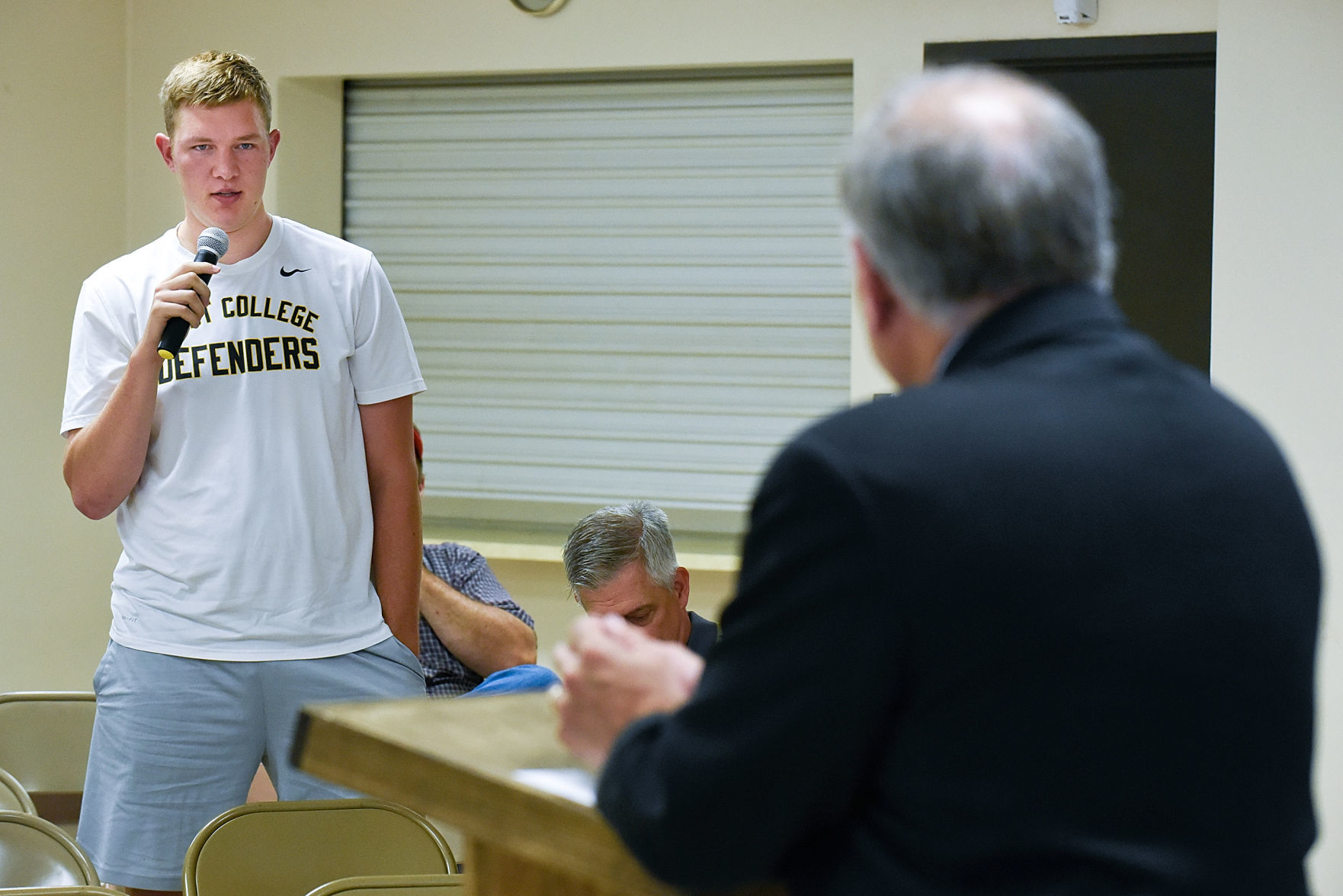 Steve King Alton Town Hall